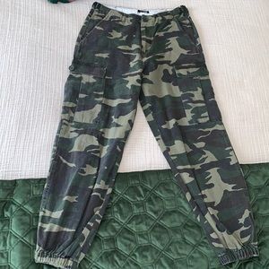 Cadet Kim Oversized Camo Pants - Camouflage